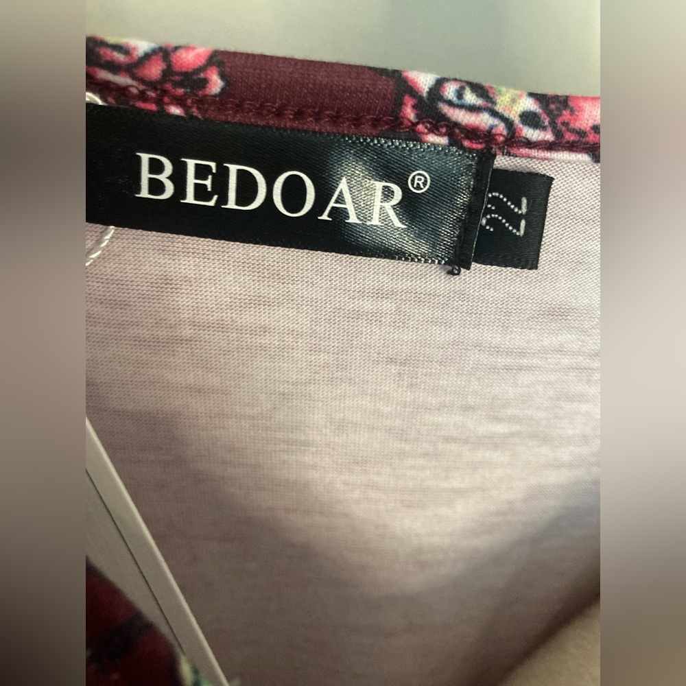Bedoar Maroon Dress - Picture 5 of 6